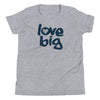 Love Big Like Nate Youth Staple Tee