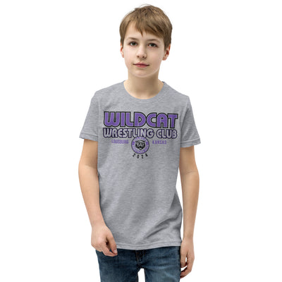 Wildcat Wrestling Club (Louisburg - With Back Design - Youth Staple Tee