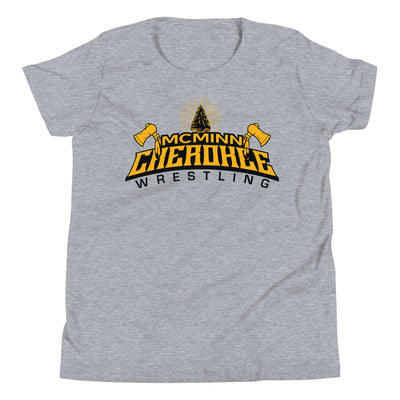 McMinn Cherokees Wrestling Youth Staple Tee