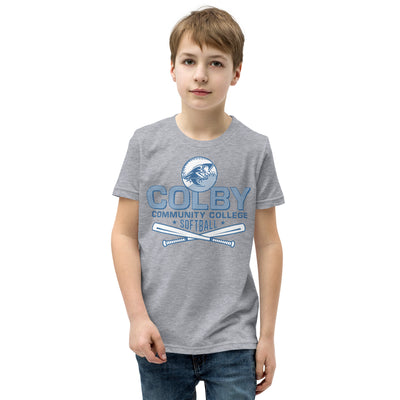 Colby Community College Softball Youth Staple Tee