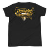 Youth Phenom Wrestling (Front + Back) Short Sleeve T-Shirt