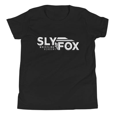 Sly Fox Wrestling (Front + Back) Youth Short Sleeve T-Shirt