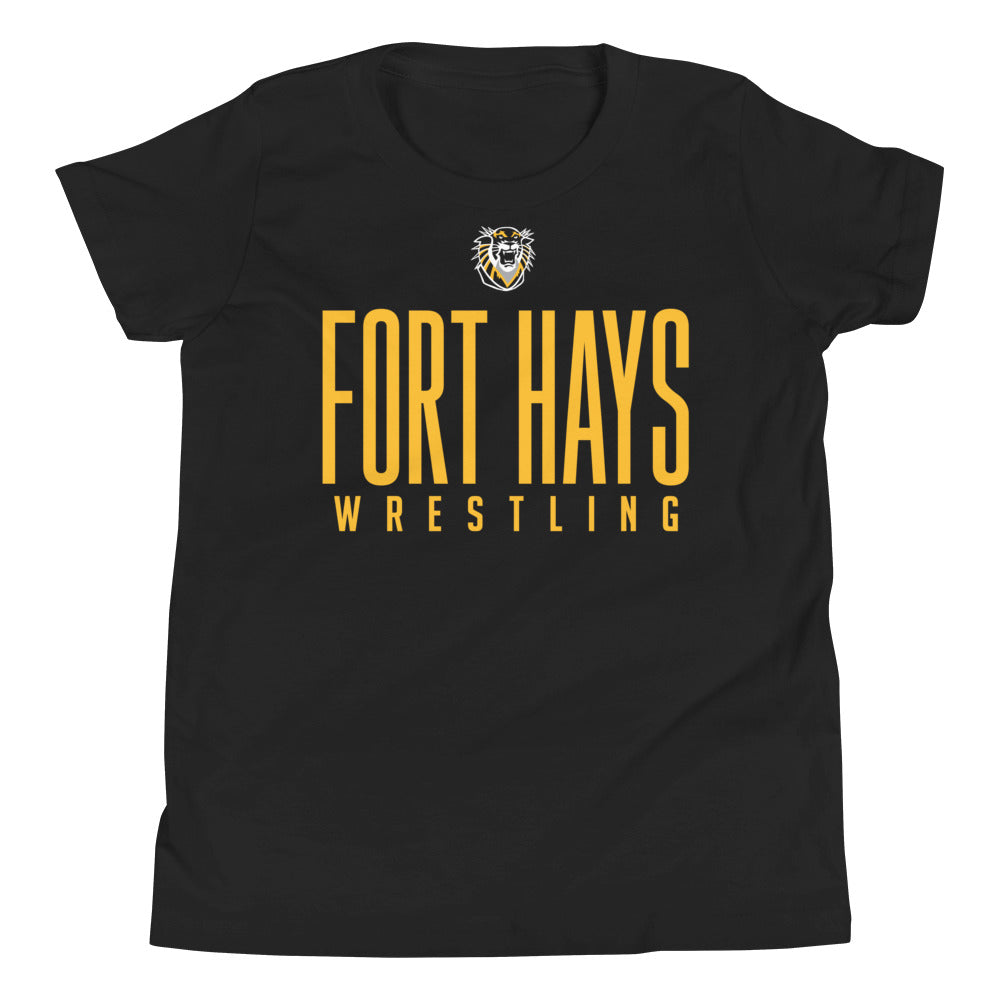 Fort Hays State University Wrestling Youth Staple Tee