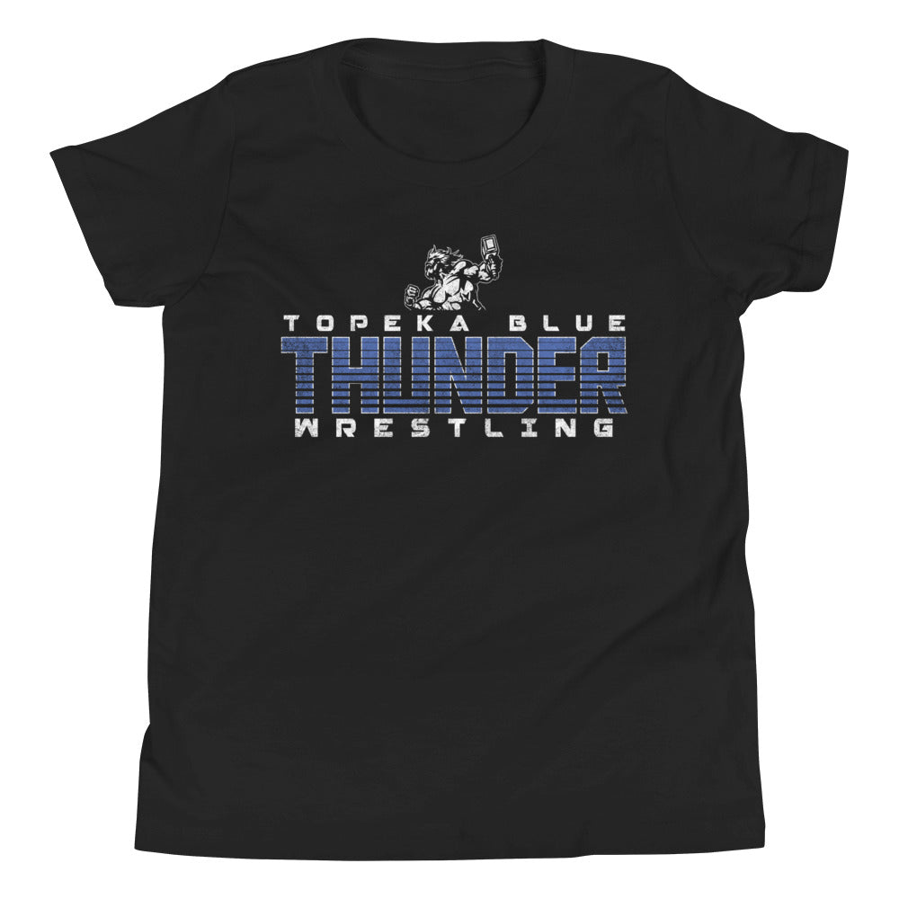 Topeka Blue Thunder Wrestling Youth Short Sleeve T-Shirt