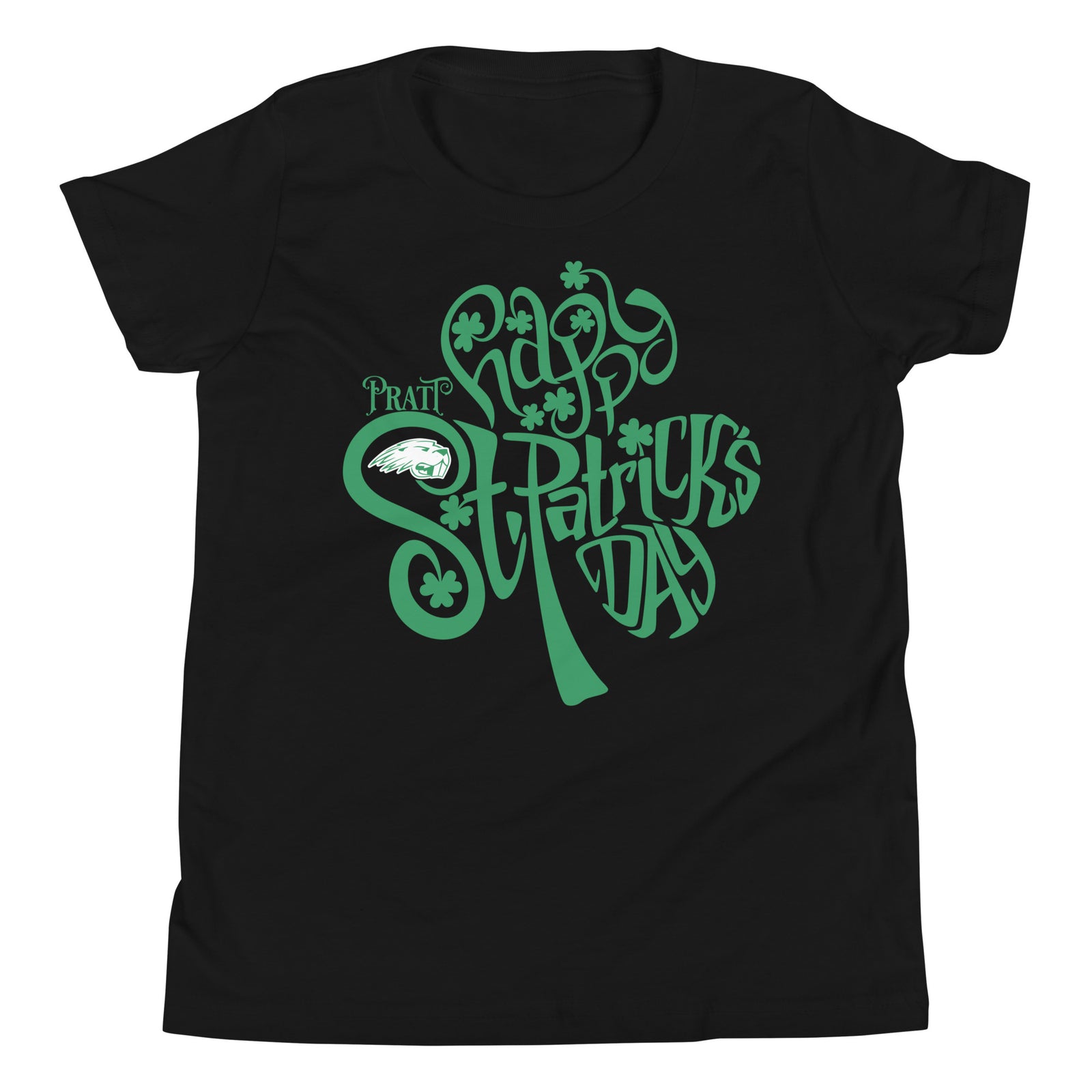 Pratt Community College St. Patrick's Day Youth Staple Tee