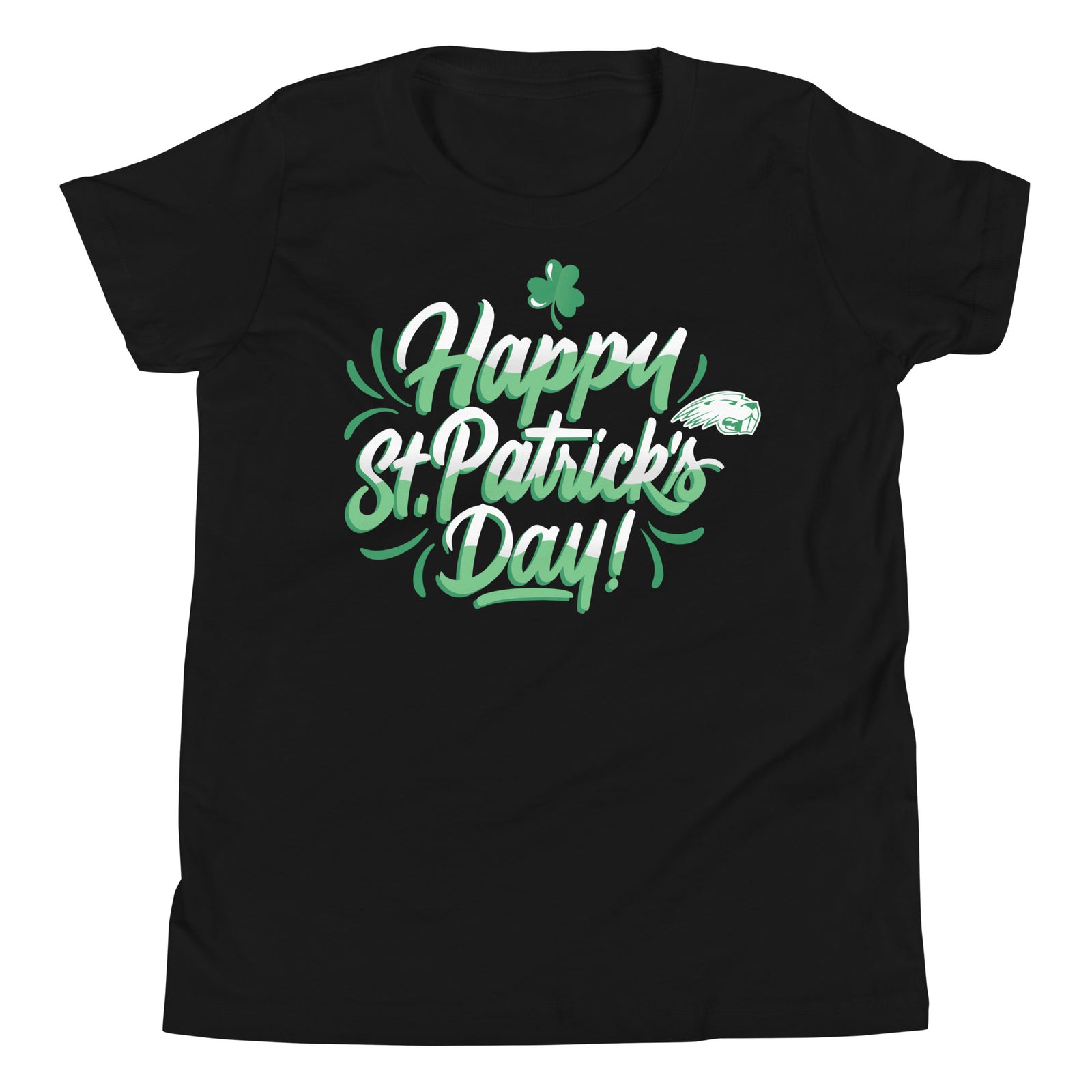 Pratt Community College Happy St. Patrick's Day Youth Staple Tee