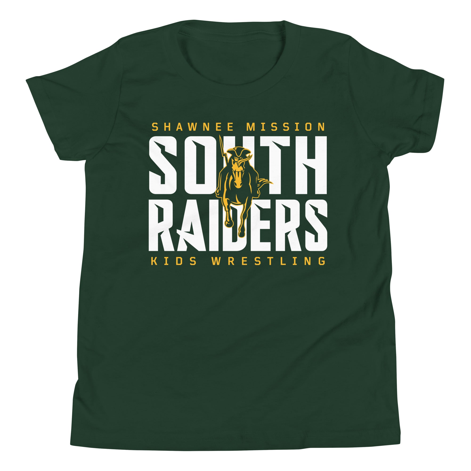 Raiders Wrestling State 2024 Youth Short Sleeve T-Shirt