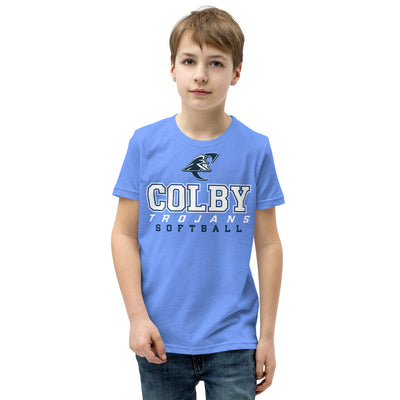 Colby Community College Softball Youth Staple Tee