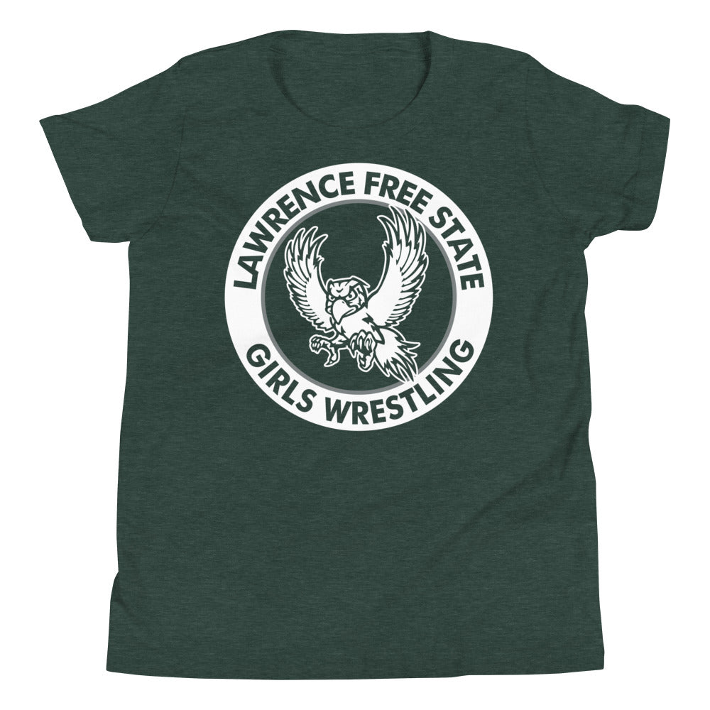 Lawrence Free State Girls Wrestling  Youth Staple Tee