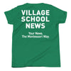 The Village School Broadcast Youth Short Sleeve T-Shirt