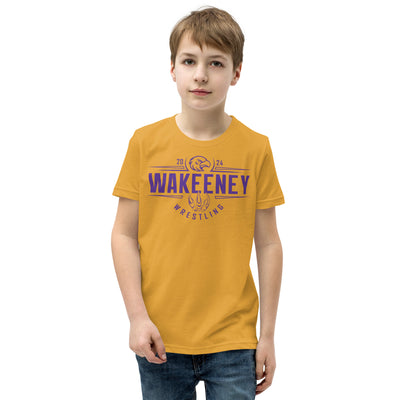 Wakeeney Wrestling Club Youth Staple Tee