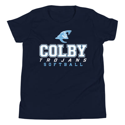 Colby Community College Softball Youth Staple Tee