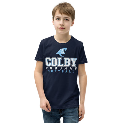 Colby Community College Softball Youth Staple Tee