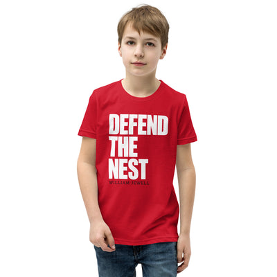 William Jewell Wrestling Defend The Nest Youth Staple Tee