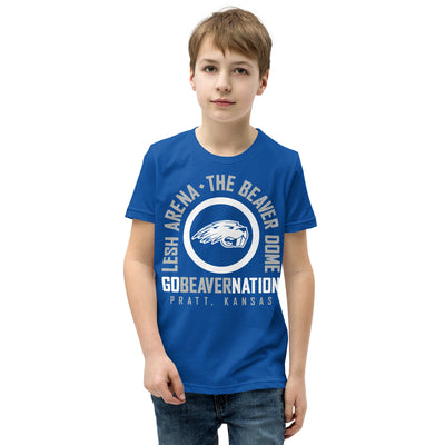 Pratt Community College Beaver Nation Youth Staple Tee