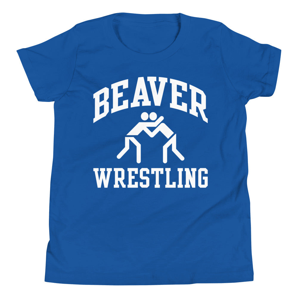 Pratt Community College Beaver Wrestling Youth Short Sleeve T-Shirt