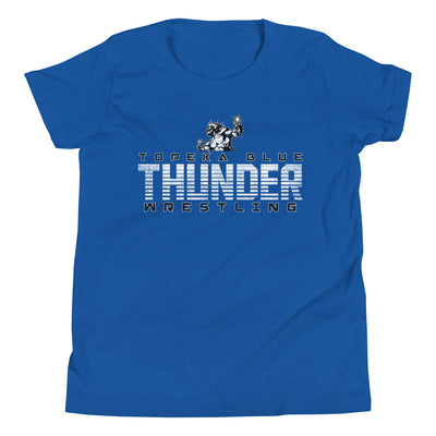 Topeka Blue Thunder Wrestling Youth Short Sleeve T-Shirt
