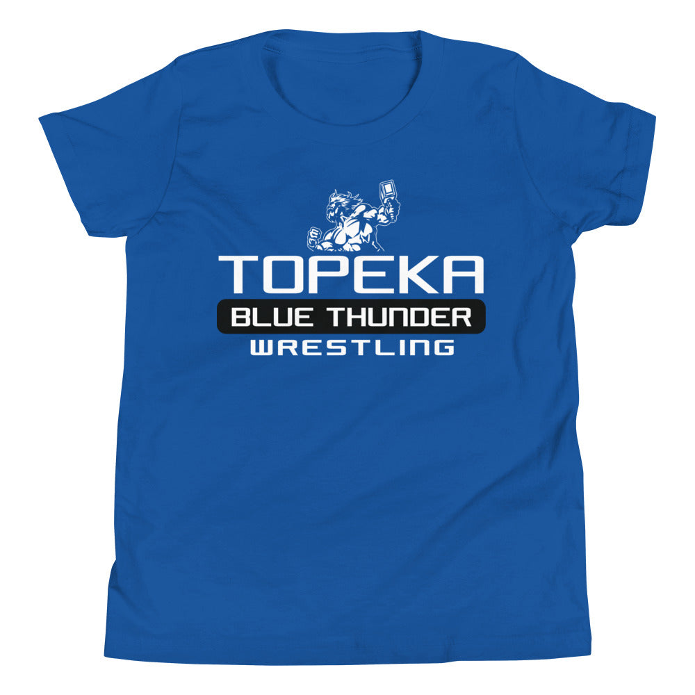 Topeka Blue Thunder Wrestling Youth Short Sleeve T-Shirt