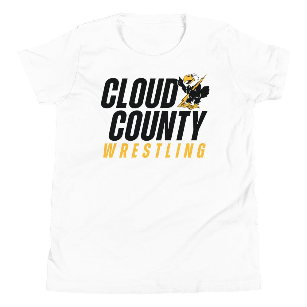 Cloud County CC Wrestling Youth Staple Tee