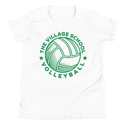 The Village School Volleyball Youth Staple Tee