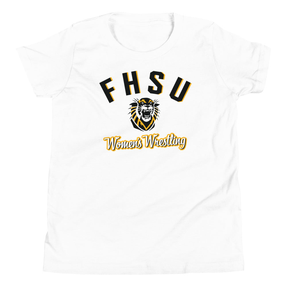 Fort Hays Women's Wrestling Youth Staple Tee