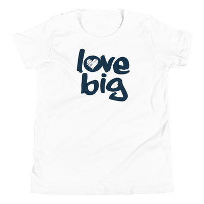 Love Big Like Nate Youth Staple Tee