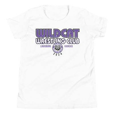 Wildcat Wrestling Club (Louisburg - With Back Design - Youth Staple Tee