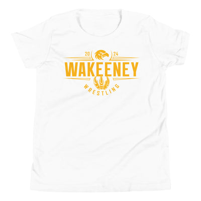 Wakeeney Wrestling Youth Short Sleeve T-Shirt