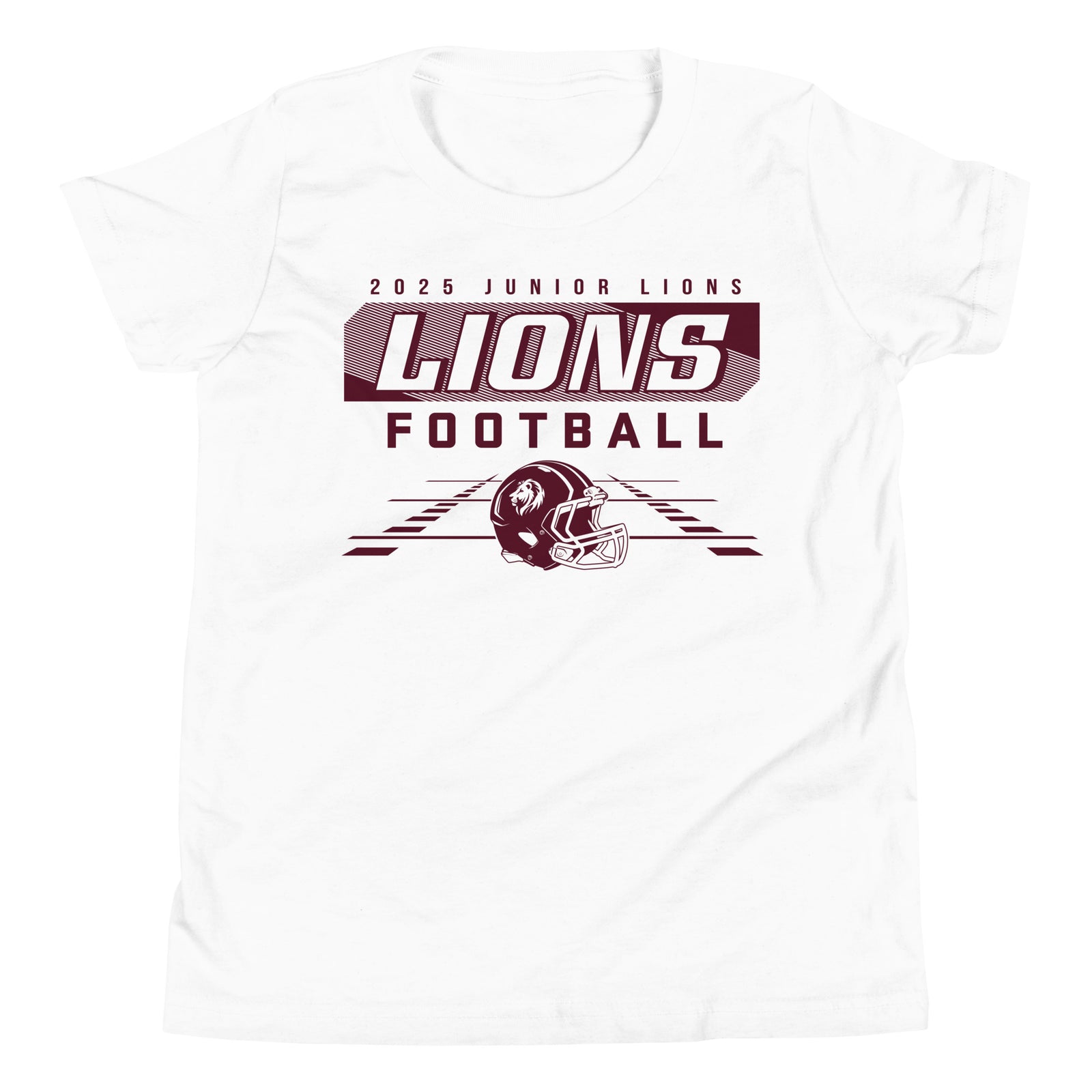 2025 Jr Lions Football Youth Short Sleeve T-Shirt