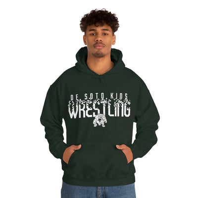 De Soto Kids Wrestling Forest Unisex Heavy Blend™ Hooded Sweatshirt