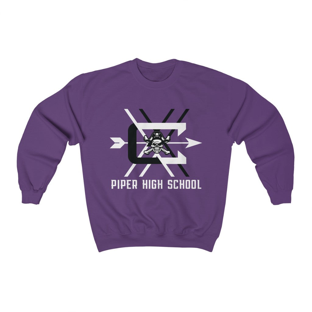 Piper High School Pirates XC Unisex Heavy Blend™ Crewneck Sweatshirt