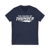 SJA Thunder Unisex Jersey Short Sleeve V-Neck Tee