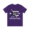 Piper High School Pirates XC Unisex Jersey Short Sleeve Tee