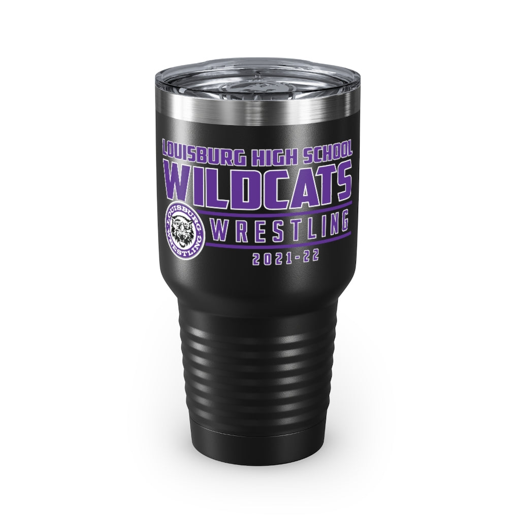 Louisburg HS Wrestling 2021-22 Wrestling 30 oz Tumbler