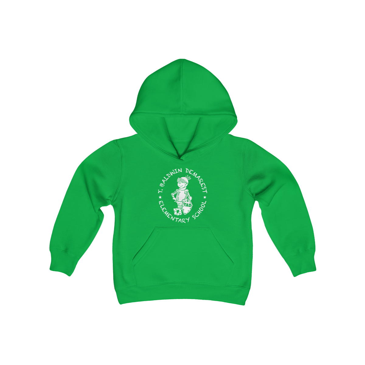 T. Baldwin Demarest Elementary School Youth Heavy Blend Hooded Sweatshirt