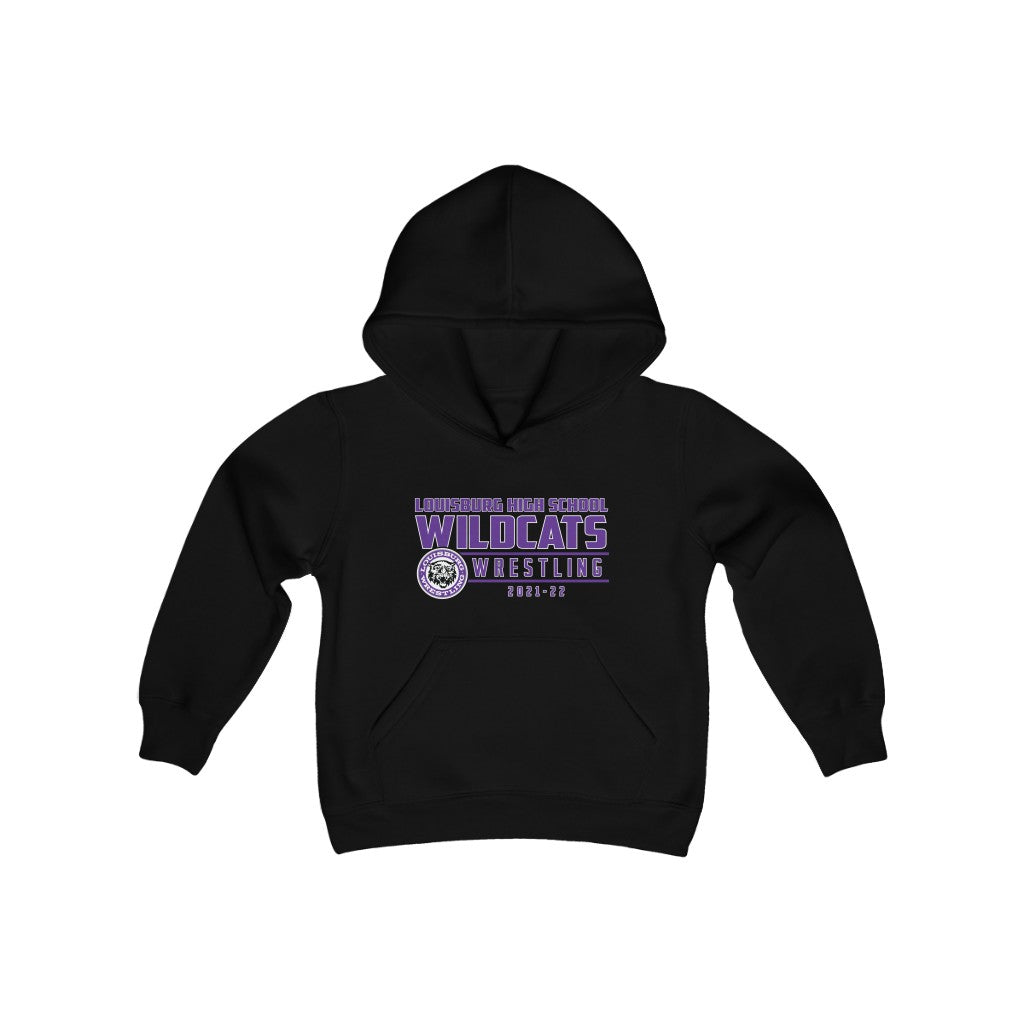 Louisburg HS Wrestling 2021-22 Youth Hoodie