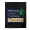 Adaptive Sports Partners Velveteen Plush Blanket