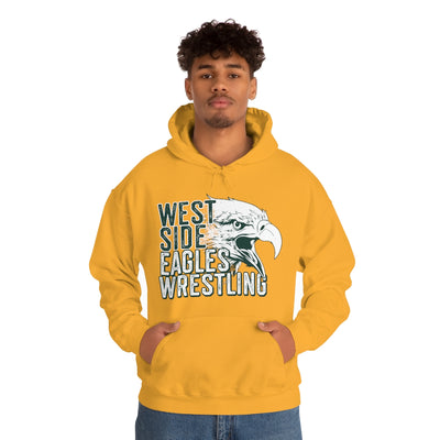 West Side Eagles Wrestling Unisex Heavy Blend™ Hooded Sweatshirt
