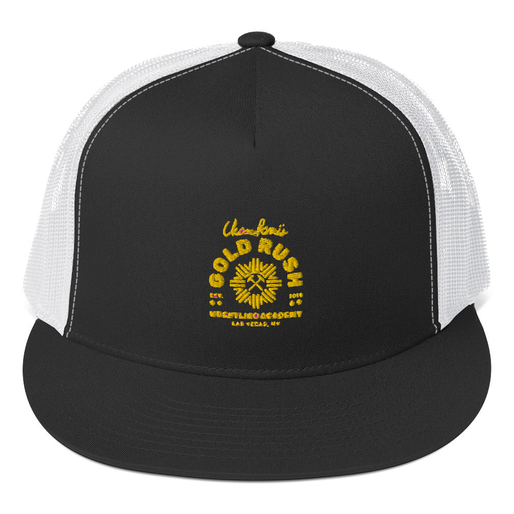 Gold Rush Wrestling 5 Panel Trucker Cap