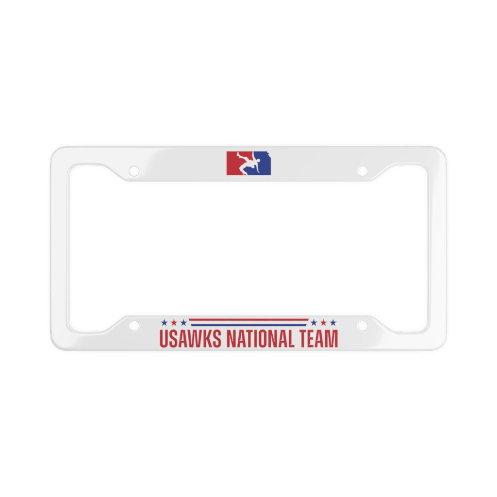 USAW KS National Team License Plate Frame