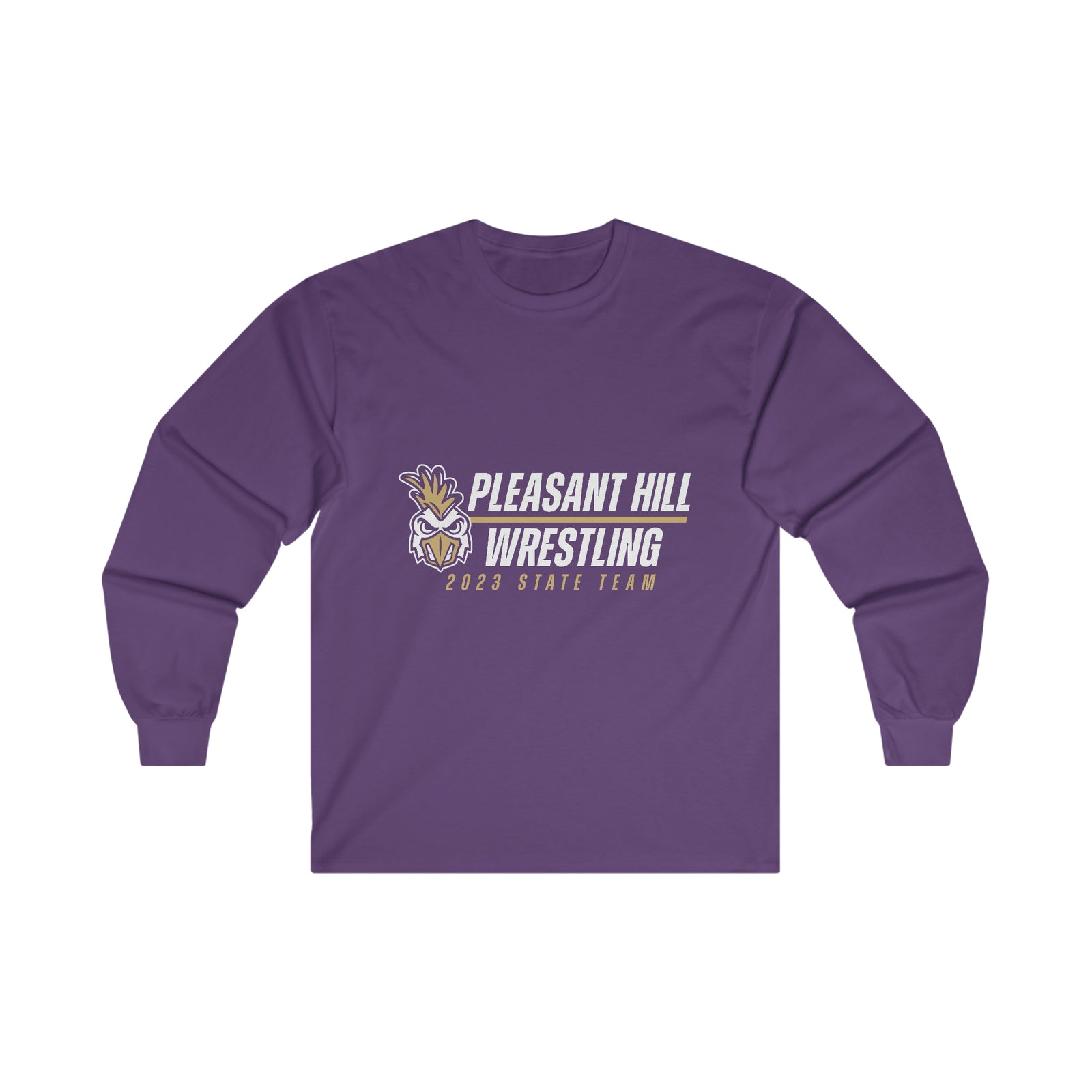 Pleasant Hill Youth Wrestling Kids State 2023 Ultra Cotton Long Sleeve Tee