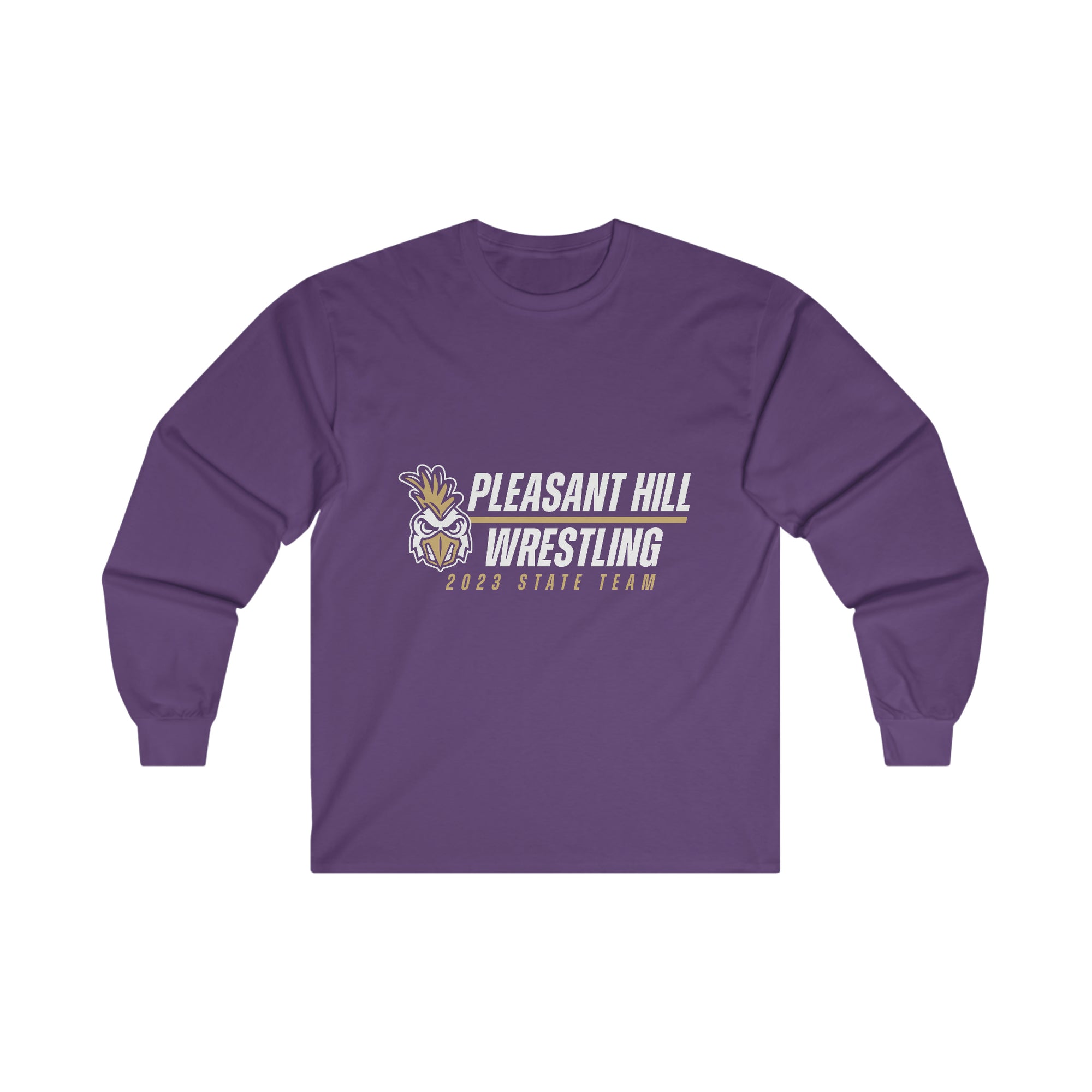 Pleasant Hill Youth Wrestling Kids State 2023 Ultra Cotton Long Sleeve Tee