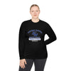 Eastern Hancock MS Track Royals on Black  Unisex Moisture Absorbing Tee