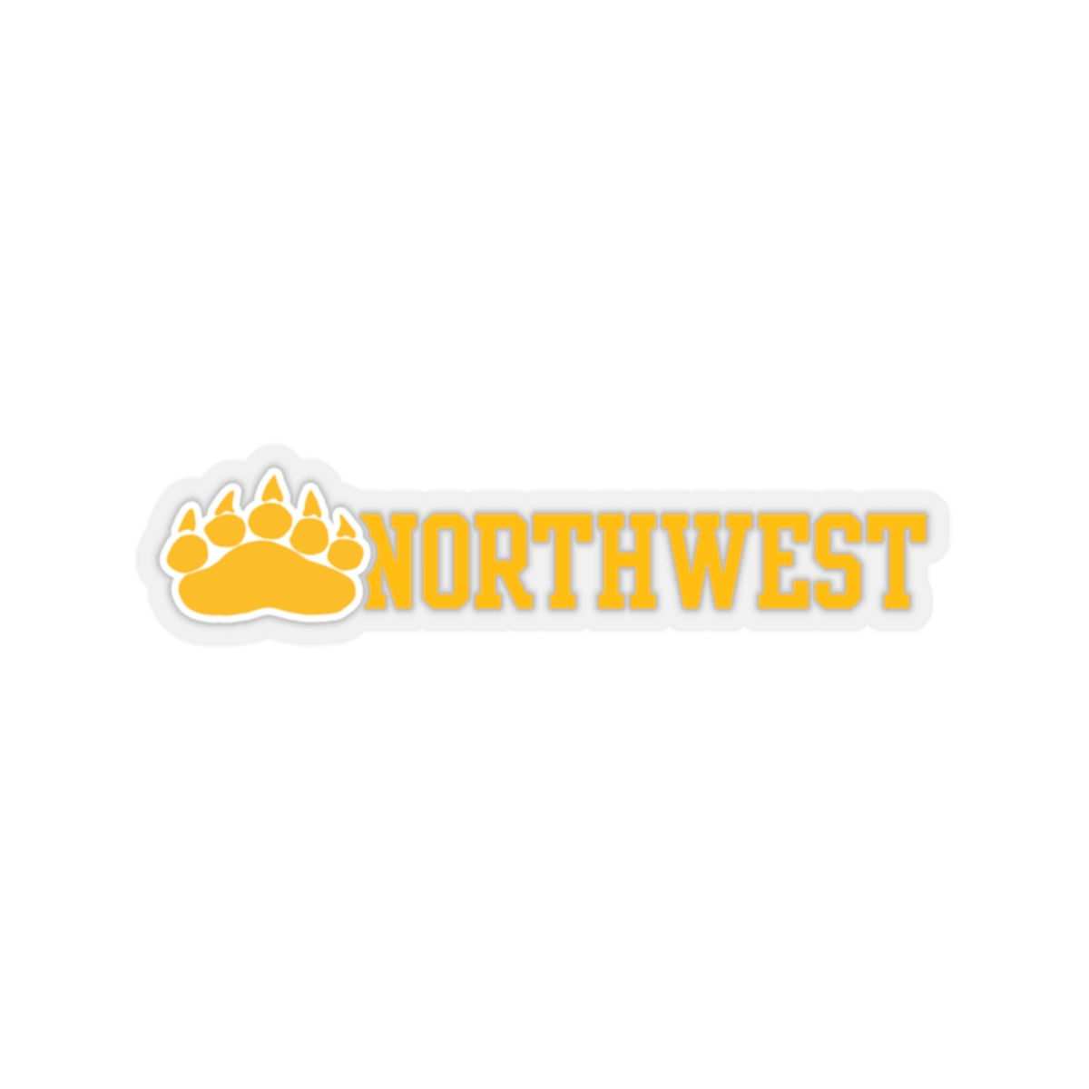 Wichita Northwest High School Wrestling Kiss-Cut Stickers
