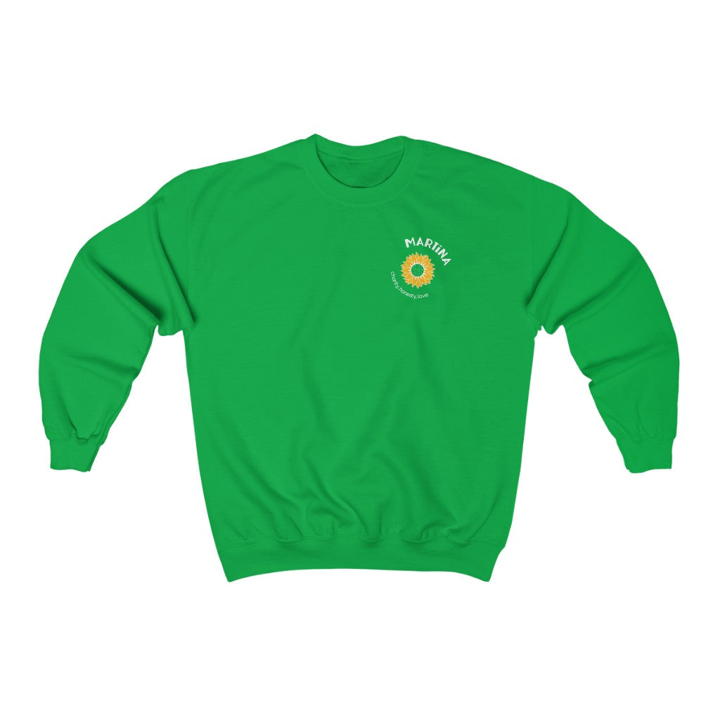 Martina 8 Herds Unisex Heavy Blend™ Crewneck Sweatshirt