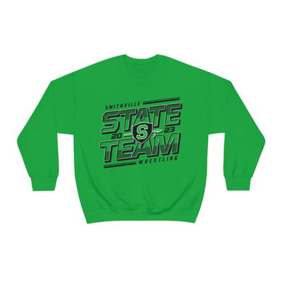 Smithville MO HS STATE 2023 - GIRLS Unisex Heavy Blend™ Crewneck Sweatshirt