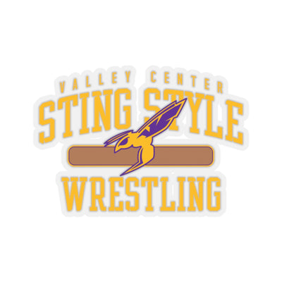 Valley Center Wrestling Club Kiss-Cut Stickers