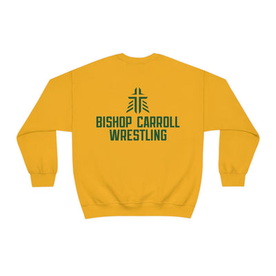 Bishop Carroll Wrestling (with back print) Unisex Heavy Blend™ Crewneck Sweatshirt