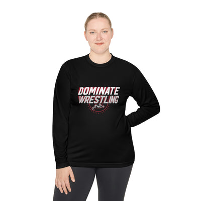 Dominate Wrestling  Black Unisex Moisture Absorbing Tee