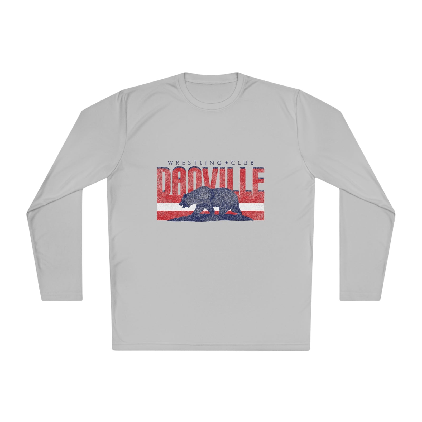 Danville Wrestling Club Grey Unisex Moisture Absorbing Tee